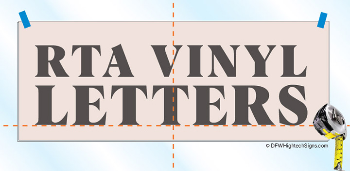 Vinyl Lettering Installation
